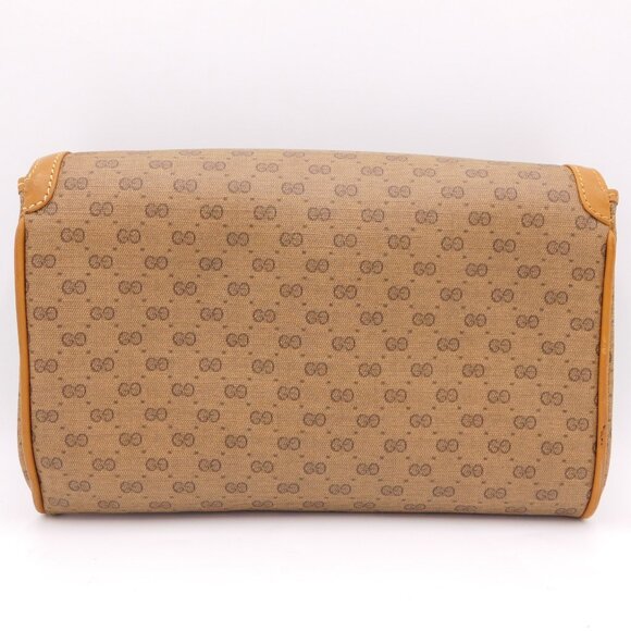 Gucci Vintage Micro GG Supreme Shoulder Bag | Coated Canvas | Authentic | Fair - Picture 4 of 15